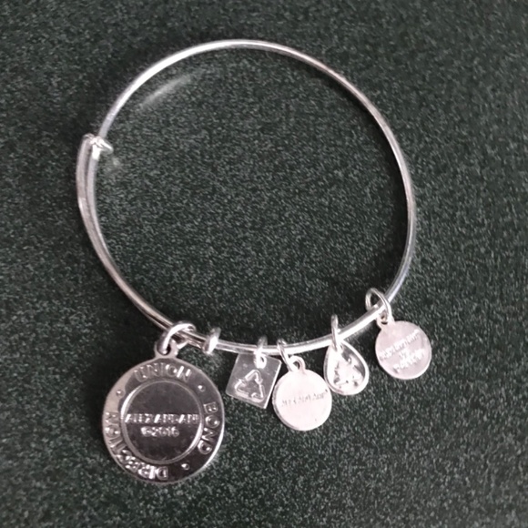 Alex And Ani Expandable Wire Bangle Bracelet - Picture 4 of 16